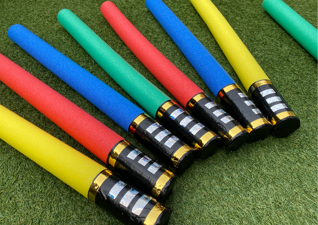 DIY - Ninjago zwaarden maken voor een Ninjago kinderfeestje