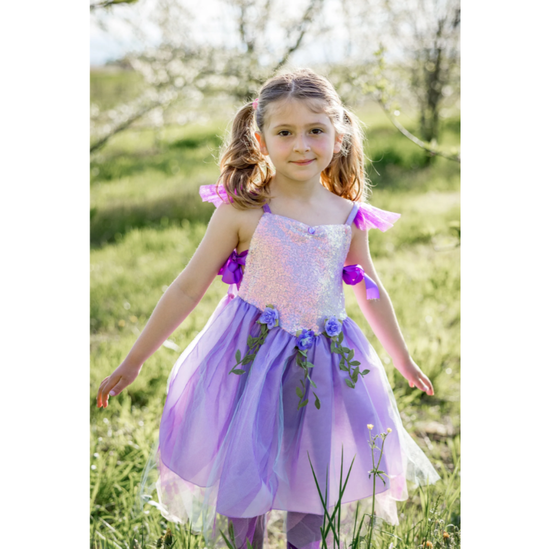 Great Pretenders - Fairy Tunic - Lilac Sequins Forest