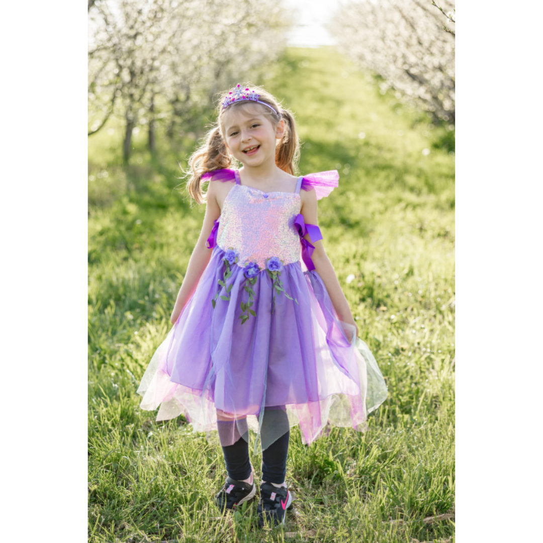 Great Pretenders - Fairy Tunic - Lilac Sequins Forest