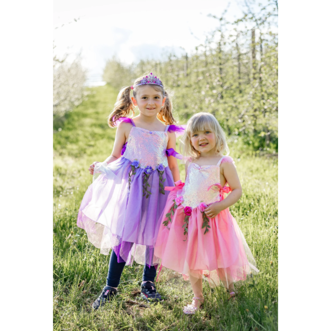 Great Pretenders - Fairy Tunic - Lilac Sequins Forest