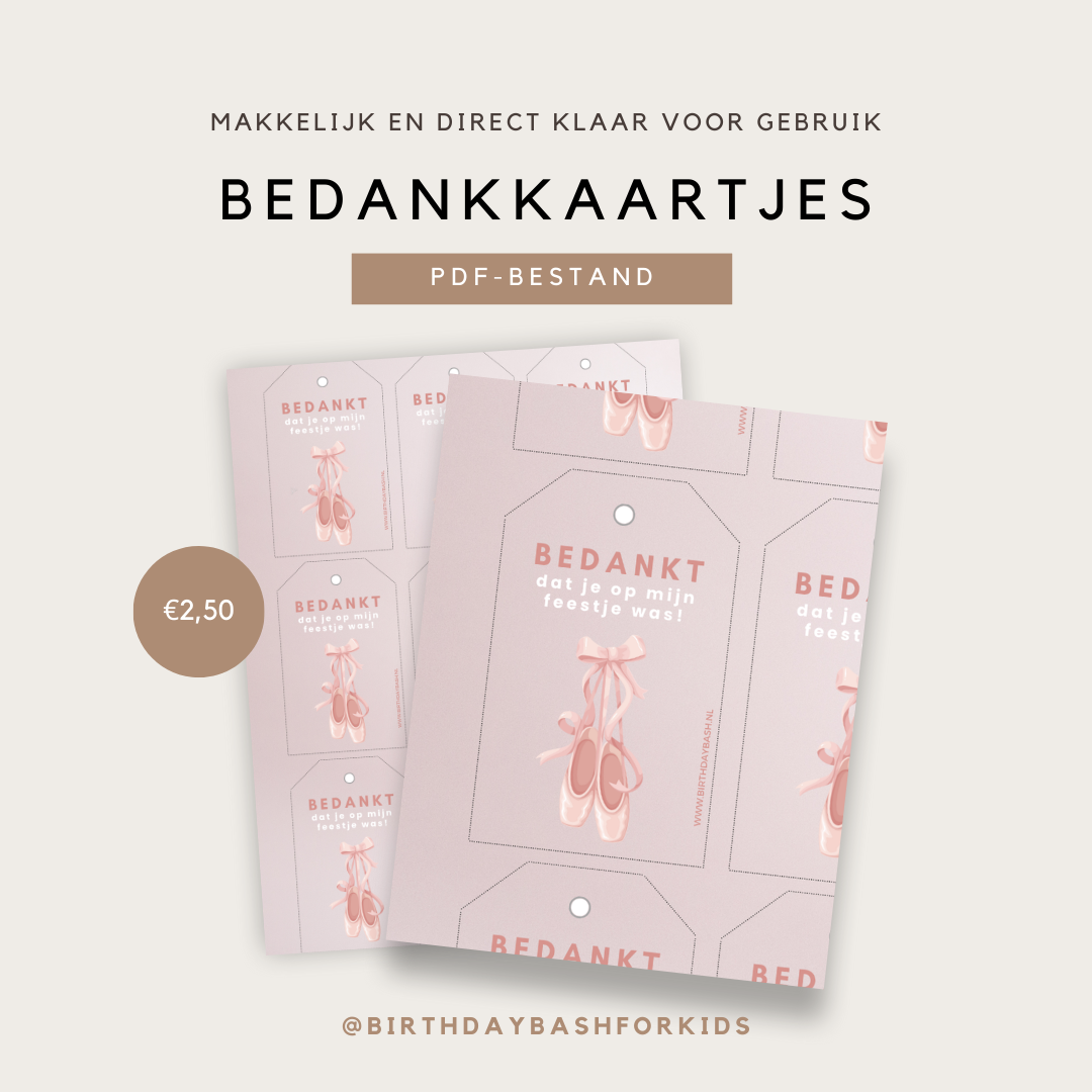 Ballerina Kinderfeestje