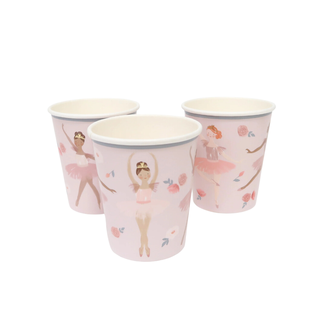 Meri Meri - Ballerina bekers (x8)