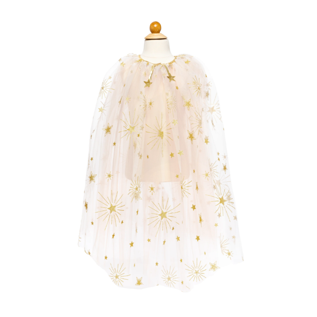 Verkleedcape golden glam - Great Pretenders