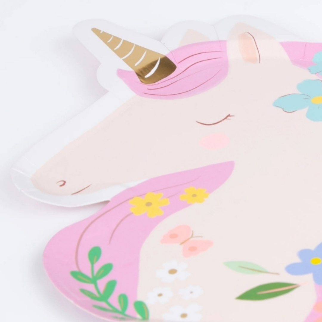 Meri Meri - Bordjes Meadow Unicorns (x8)