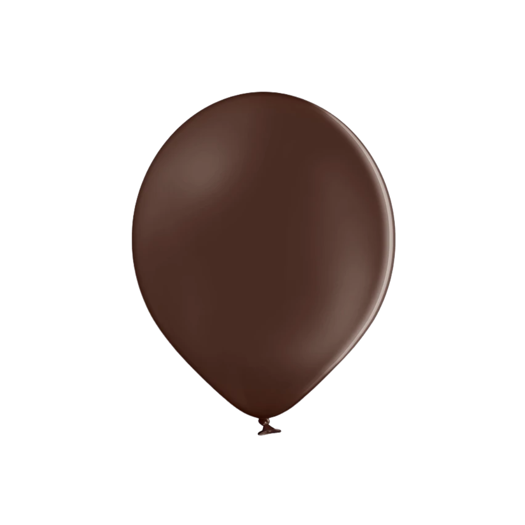 Ballonnen Cocoa Brown - 6 stuks - 28 cm