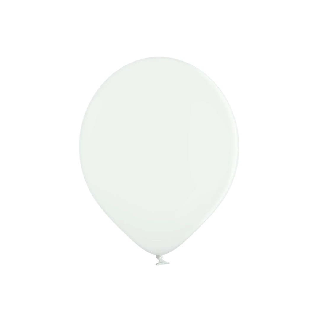 Ballonnen Pastel White - 6 stuks - 12 cm