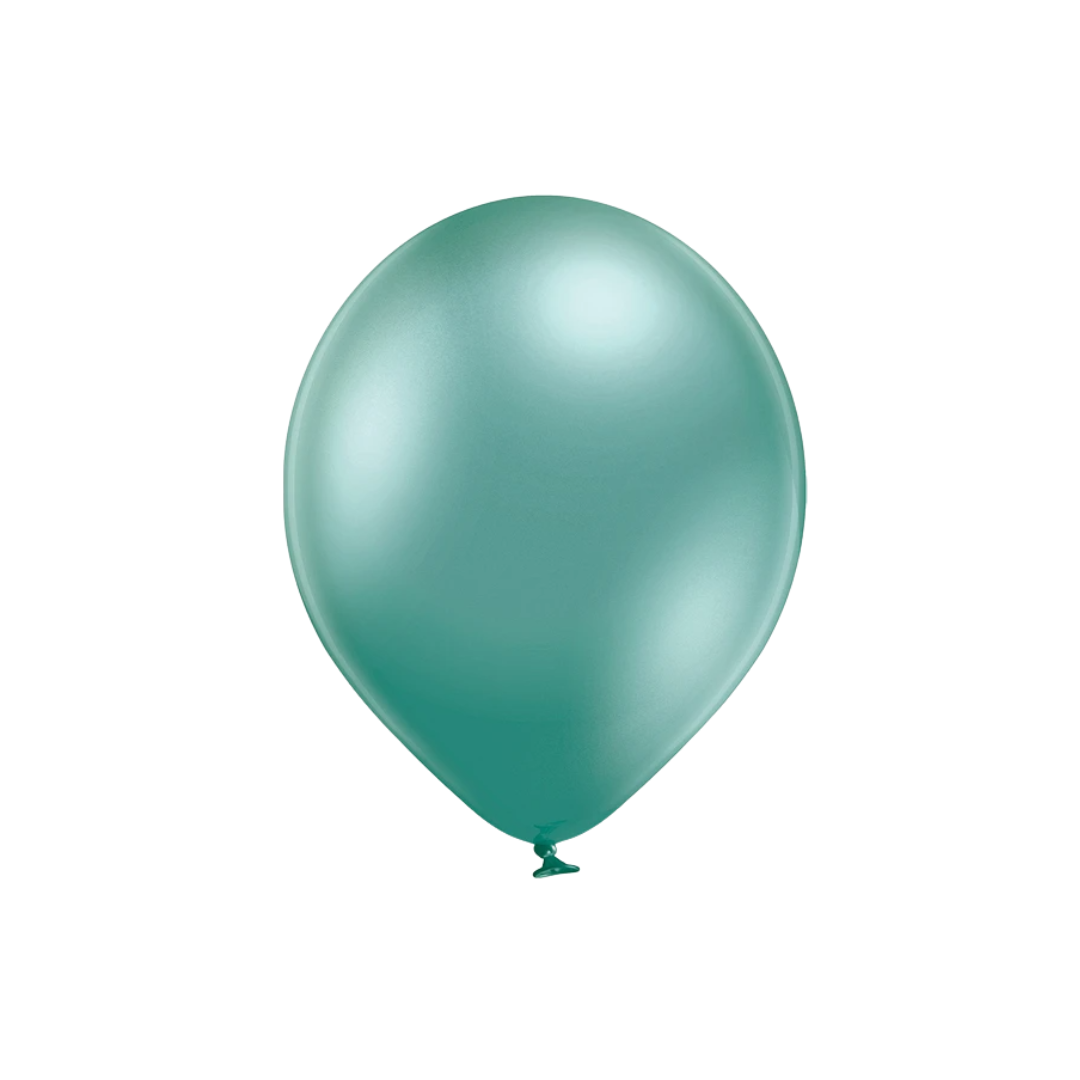 Ballonnen Glossy Green - 6 stuks - 30 cm
