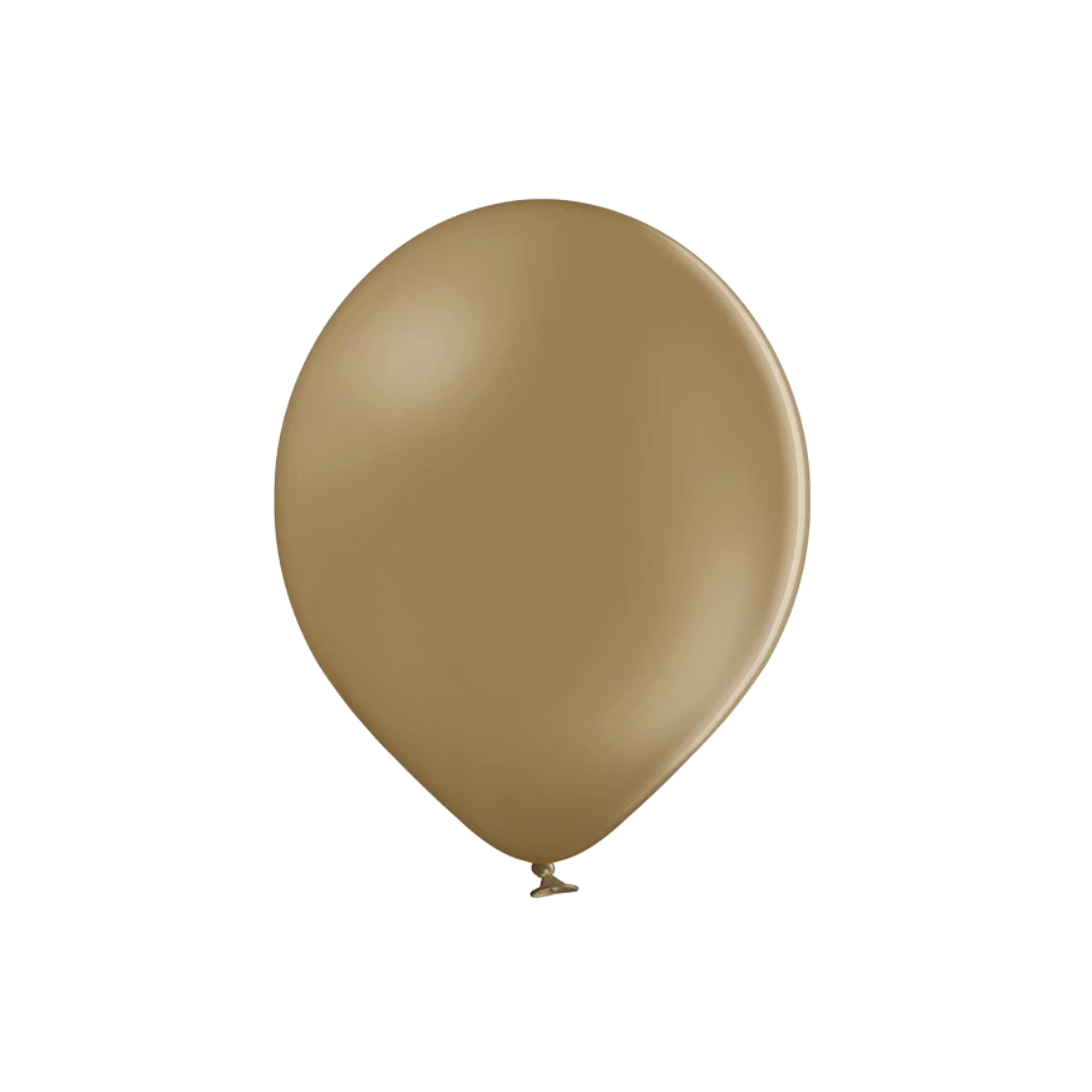 Ballonen Pastel Almond - 6 stuks - 12 cm