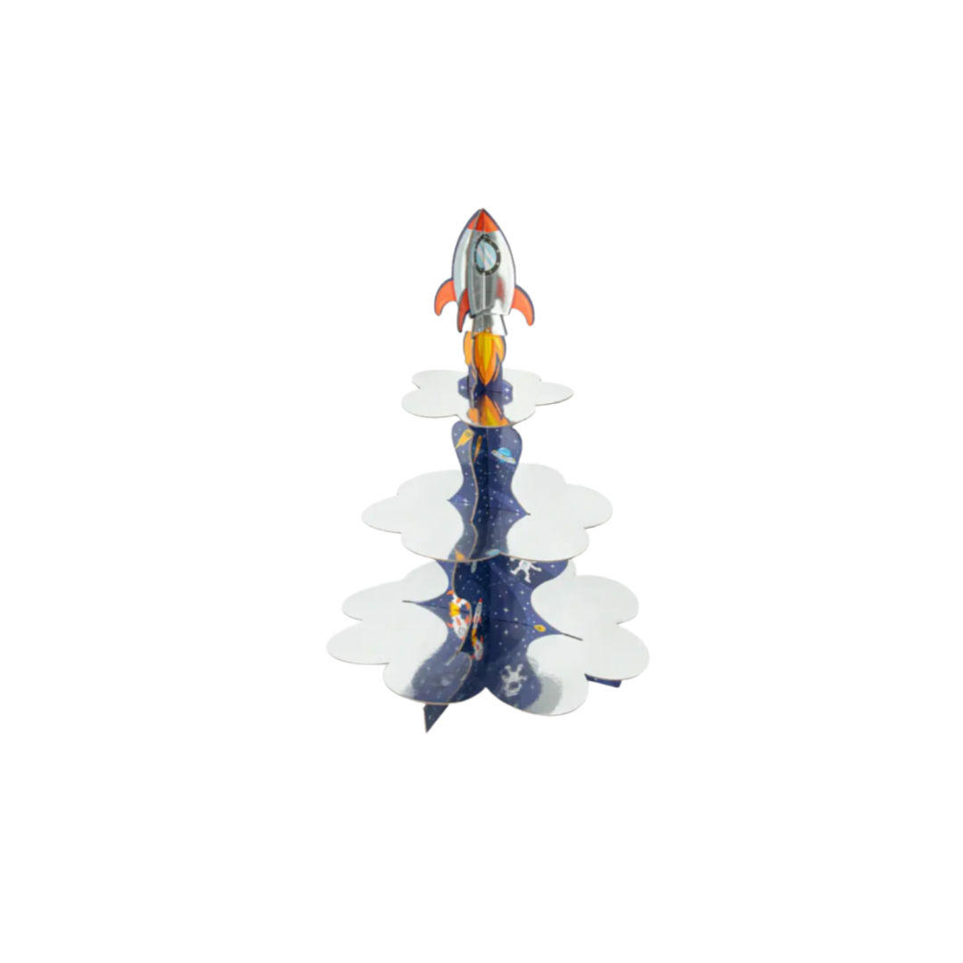 Cupcake standaard Space Adventure