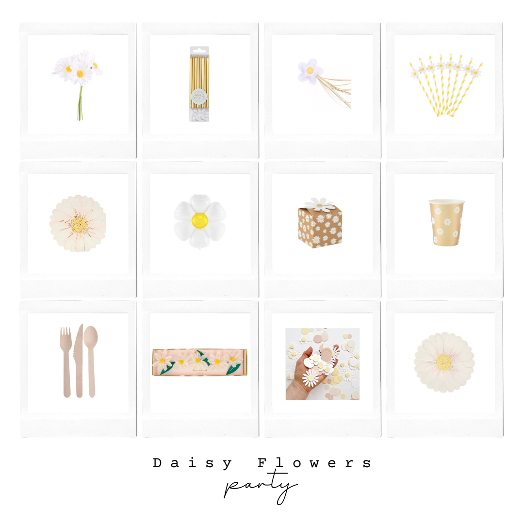 Daisy Flowers themabox – Het perfecte bloemenfeestje!