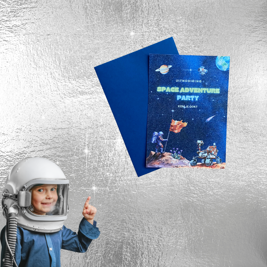 Space Adventure themabox – Een buitenaards avontuur voor jouw kleine astronaut!