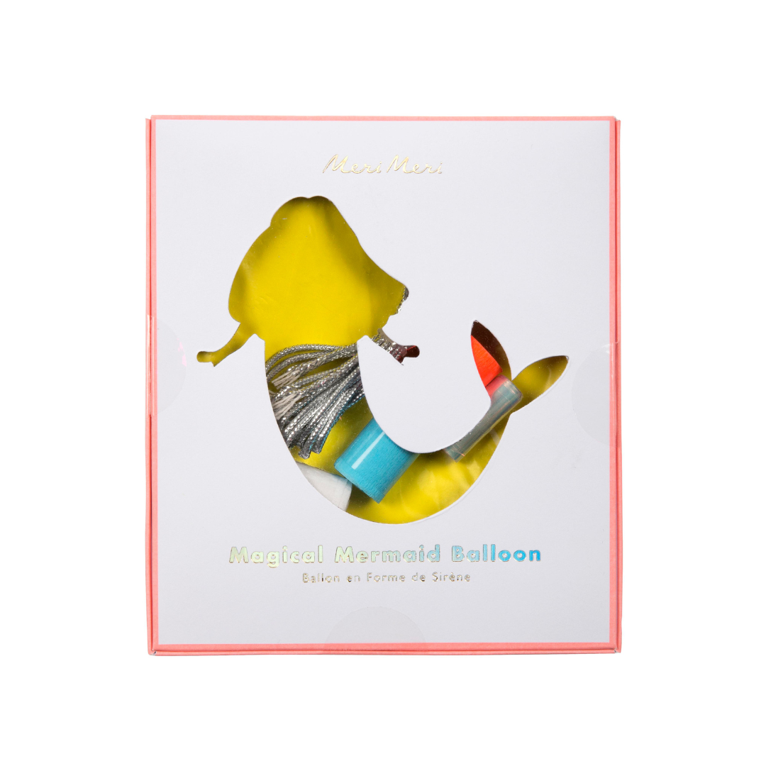 Meri Meri - folieballon zeemeermin Let's Be Mermaids 86cm