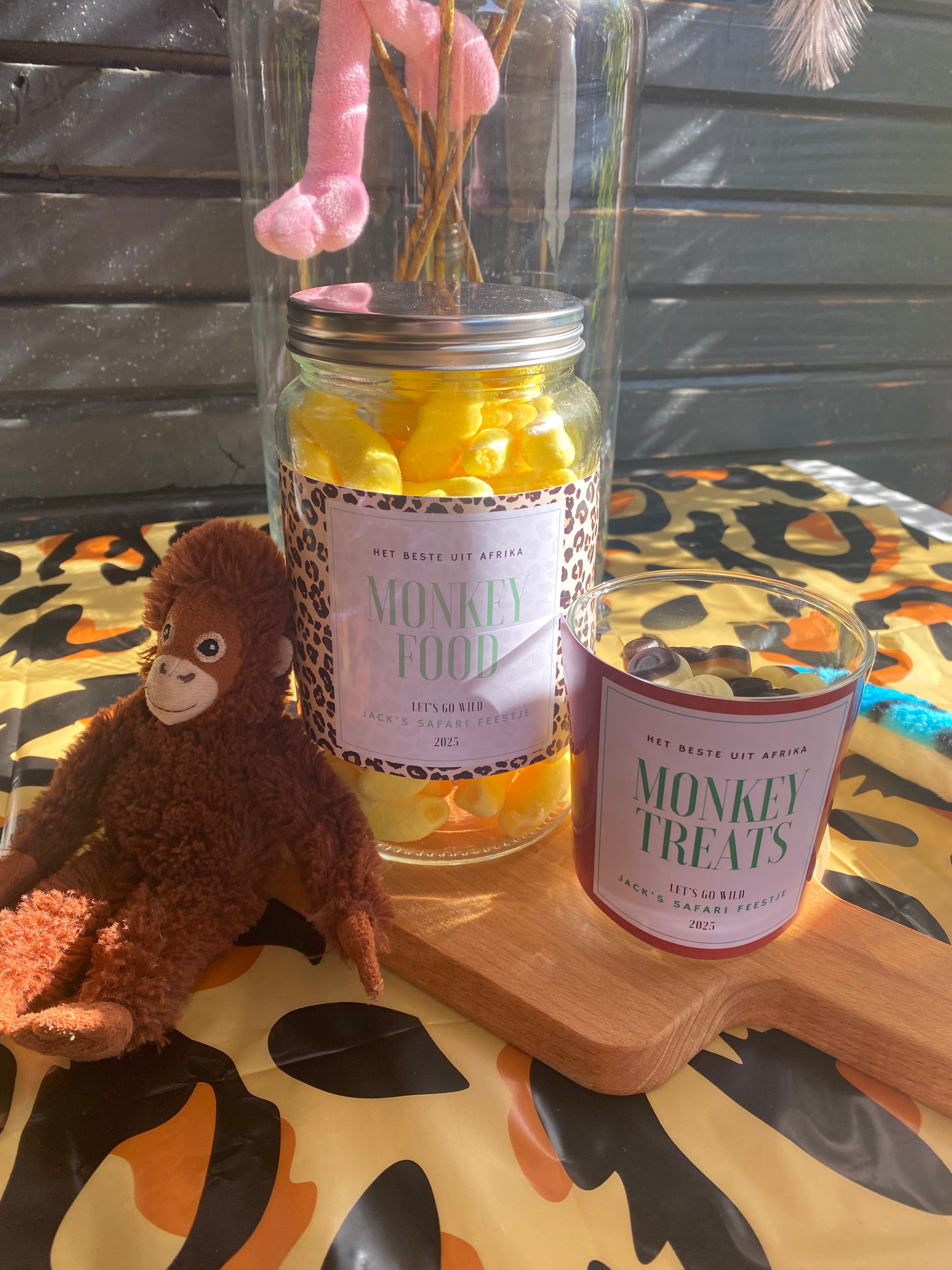 Safari Food Labels – Printbare tafeldecoratie voor een wild feestje!