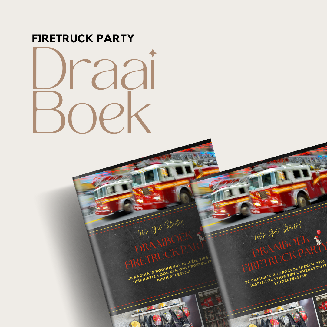 Fire Truck themabox – Laat het brandweerfeestje beginnen!