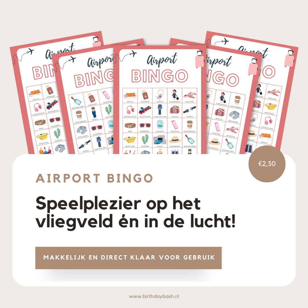 Airport Bingo - Speelplezier op het vliegveld en in de lucht!