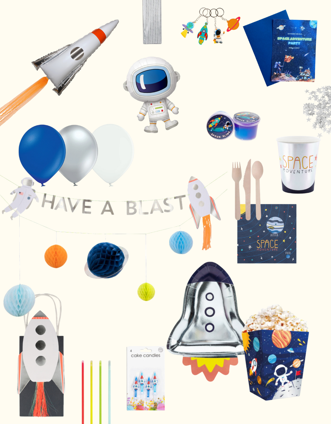 Space Adventure themabox – Een buitenaards avontuur voor jouw kleine astronaut!