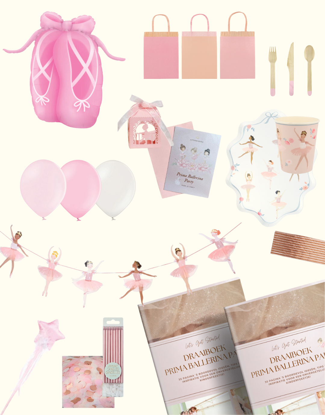 Prima Ballerina themabox – Een betoverend balletavontuur voor jouw kleine danseres!