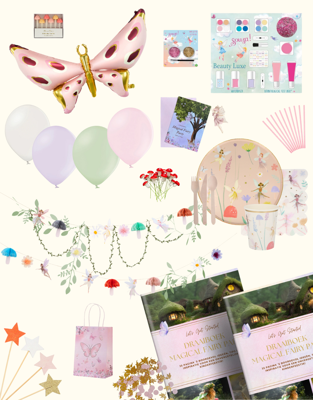 Magical Fairy themabox – Breng de magie van elfen en feeën naar je feestje!