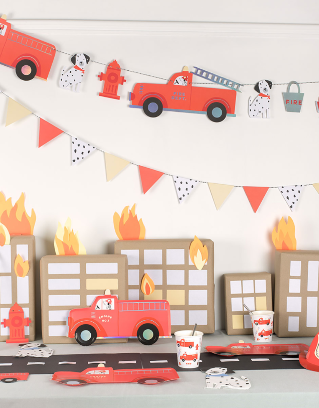 Fire Truck themabox – Laat het brandweerfeestje beginnen!