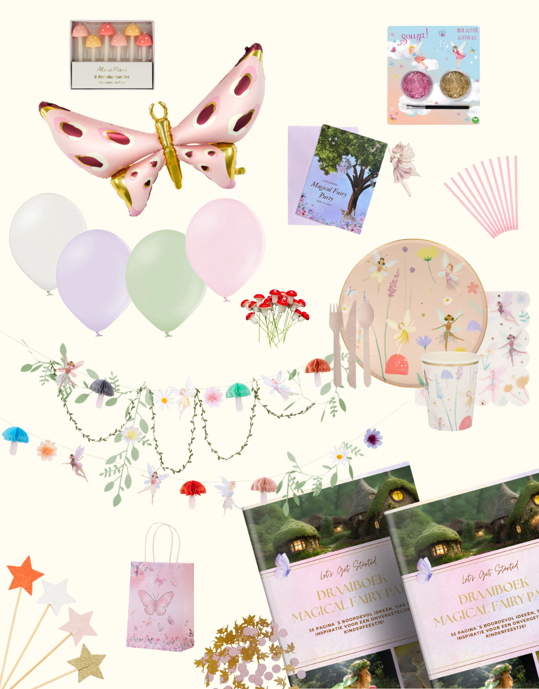 Magical Fairy themabox – Breng de magie van elfen en feeën naar je feestje!