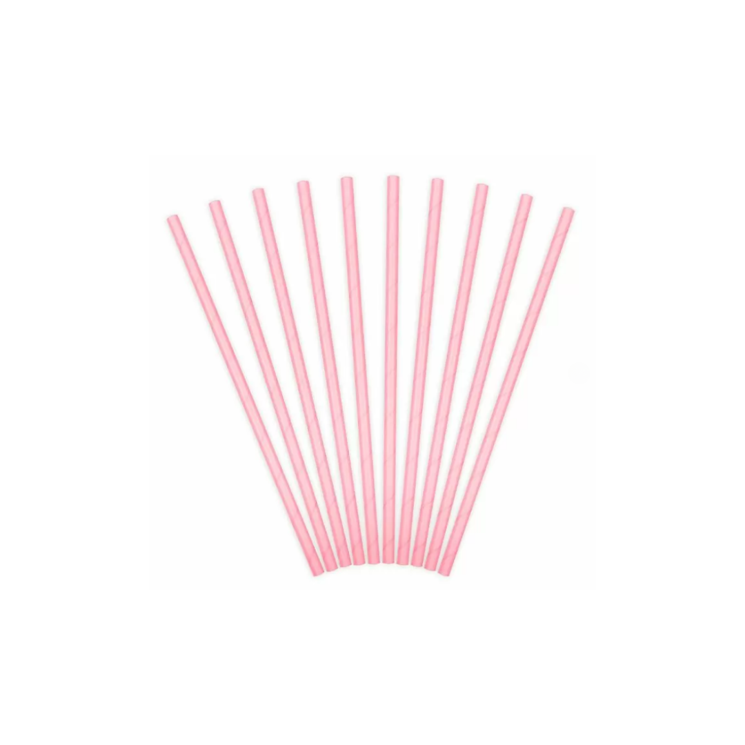 Roze rietjes ballerina kinderfeestje