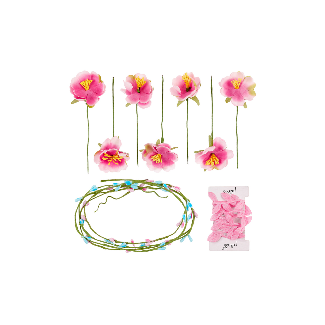 Souza! - Bloemen halo knutselset