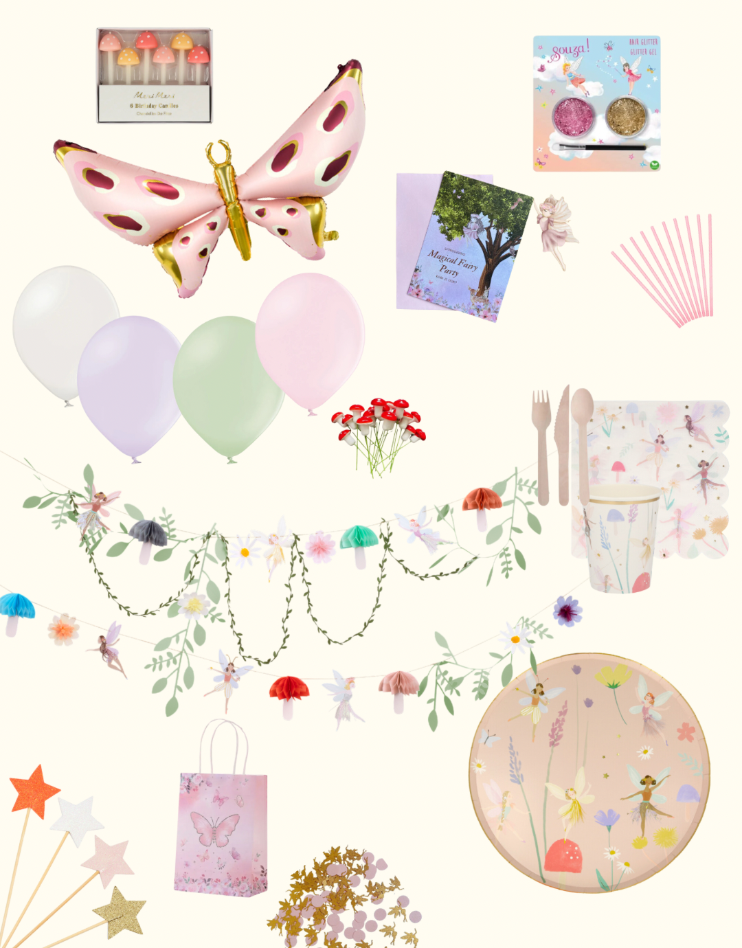 Magical Fairy themabox – Breng de magie van elfen en feeën naar je feestje!