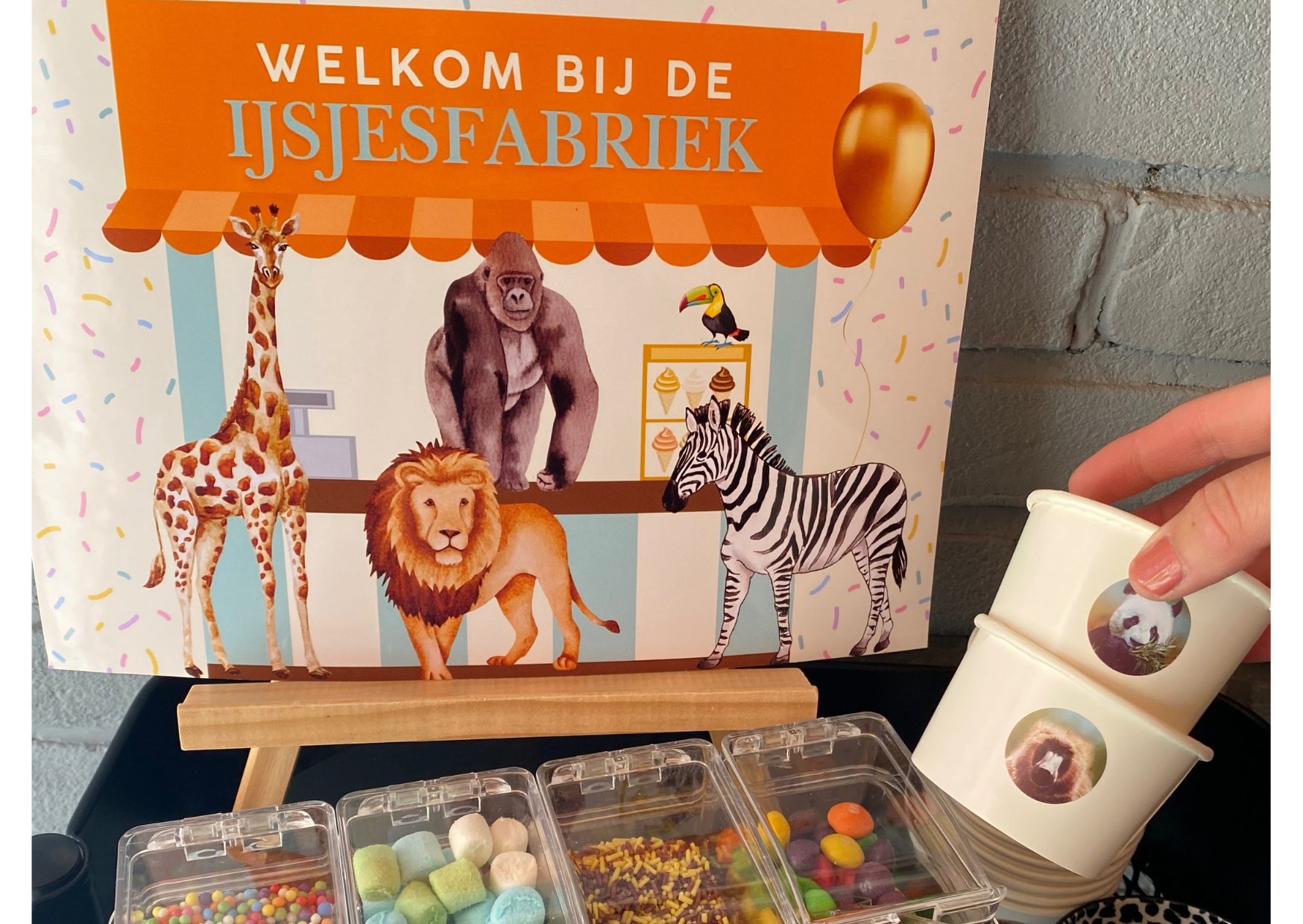 Gratis print: Welkom bij de IJSJESFABRIEK!