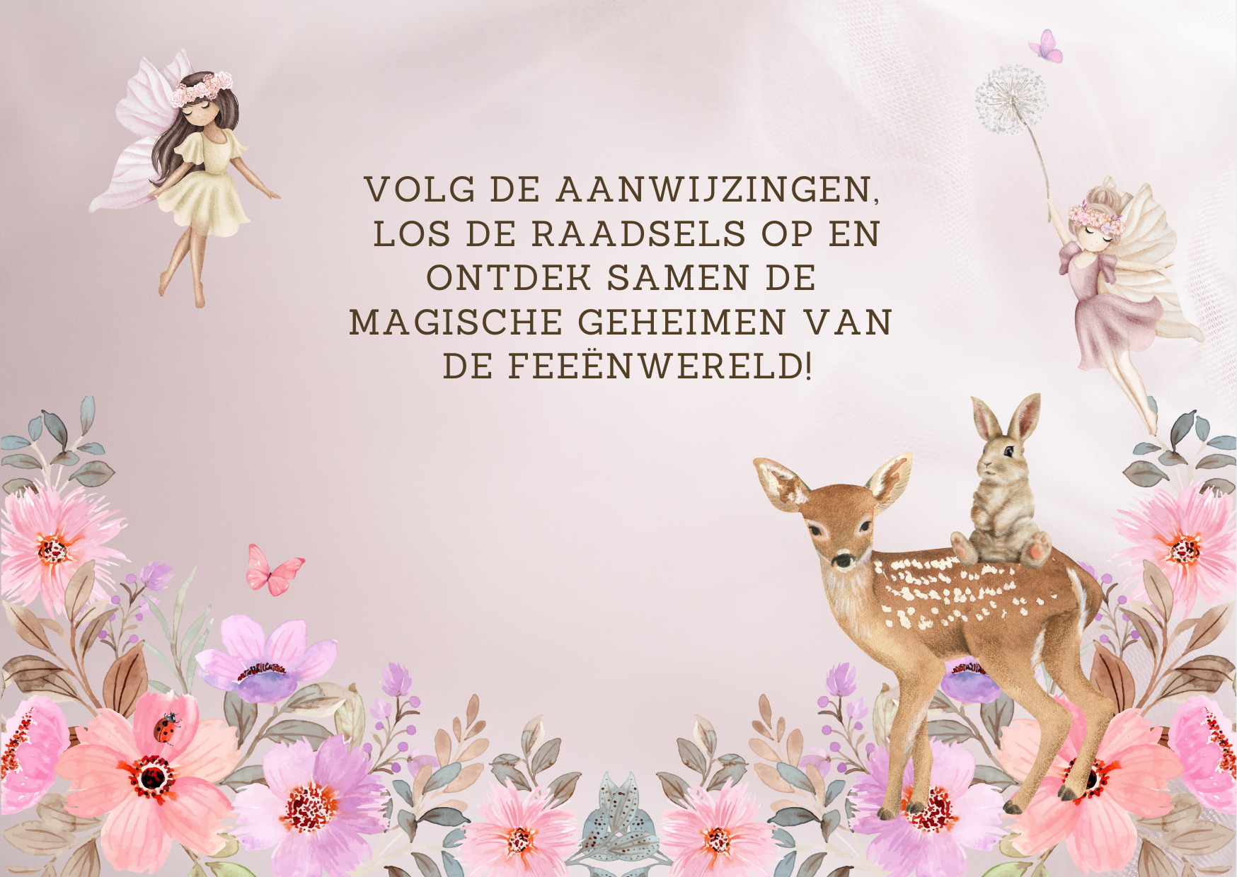 Magical Fairy Kinderfeestje – Compleet Draaiboek (PDF)