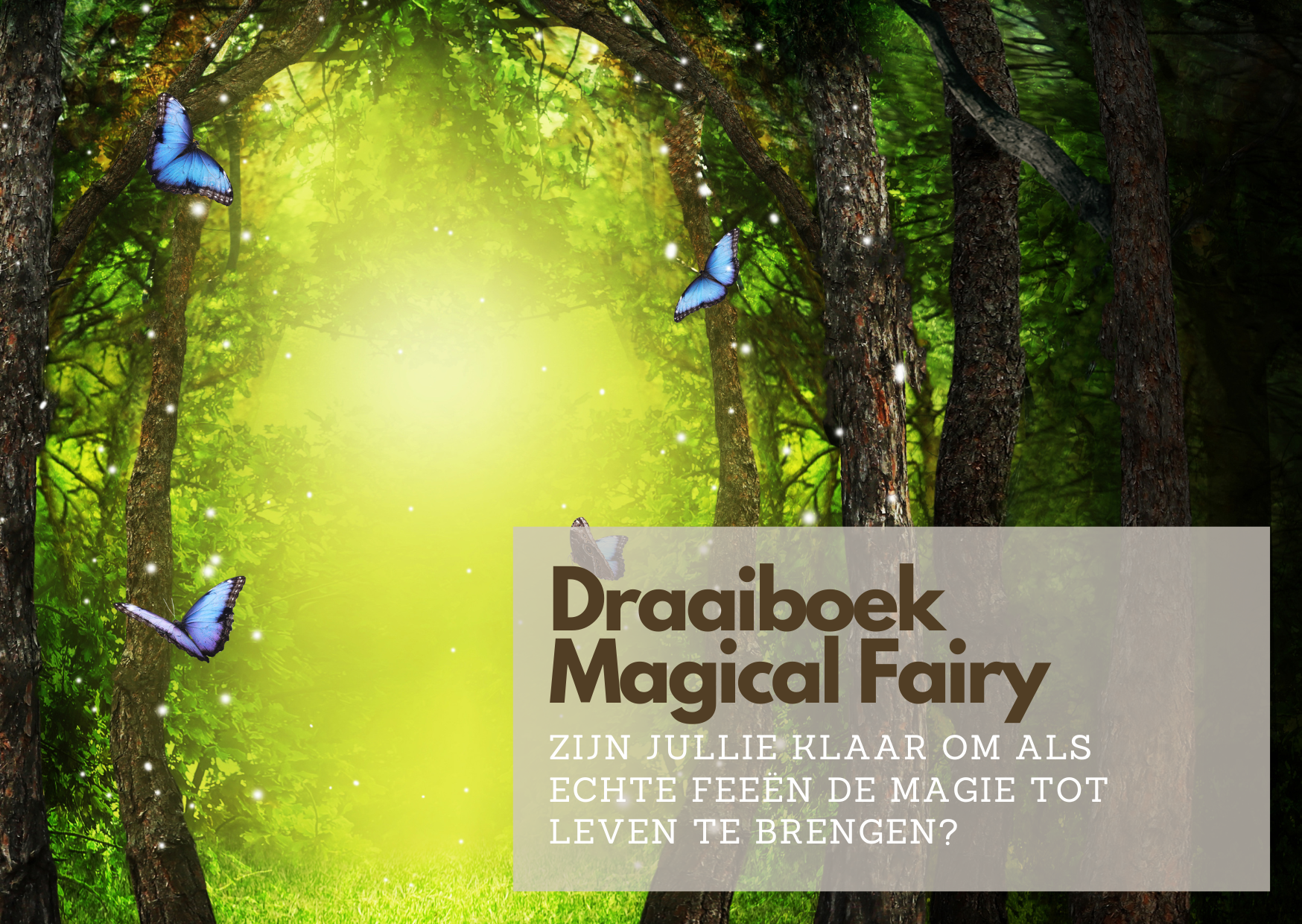 Magical Fairy Kinderfeestje – Compleet Draaiboek (PDF)